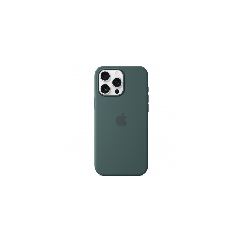 Apple MA7V4ZM/A Silicone Case avec MagSafe for Apple iPhone 16 Pro Max - Lake Green